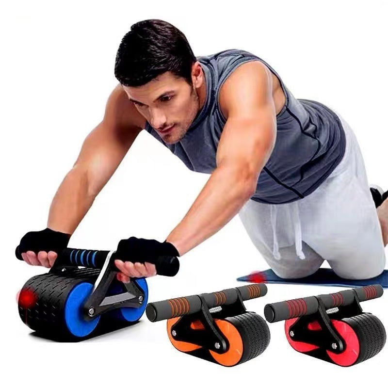 Automatic Rebound Ab Roller for Core & Waist Training