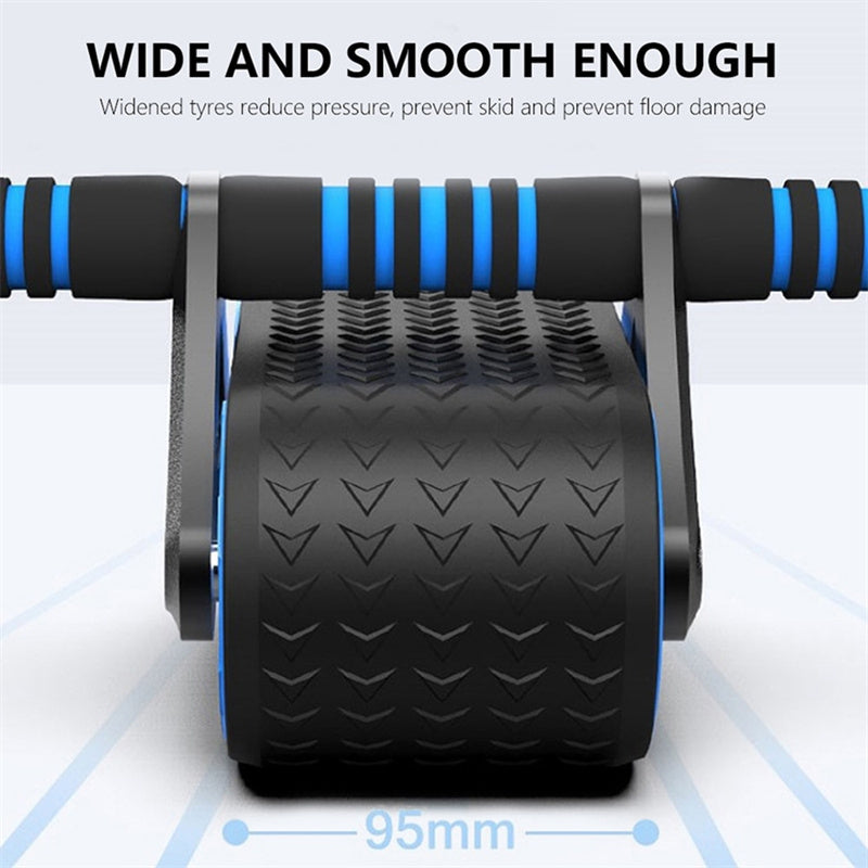 Automatic Rebound Ab Roller for Core & Waist Training