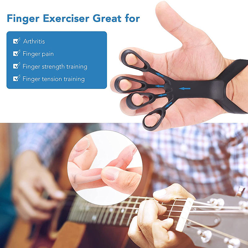 Silicone Finger Exerciser – Hand Grip & Rehab Trainer