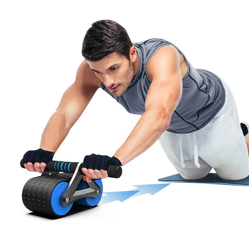 Automatic Rebound Ab Roller for Core & Waist Training