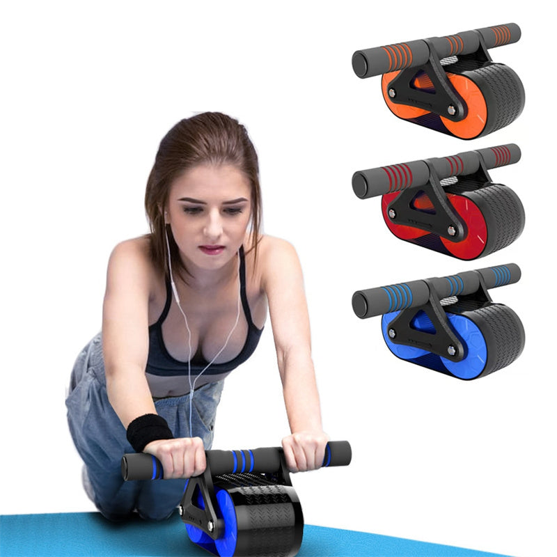 Automatic Rebound Ab Roller for Core & Waist Training