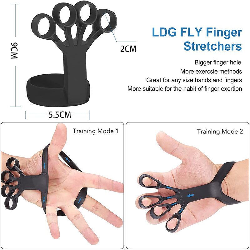 Silicone Finger Exerciser – Hand Grip & Rehab Trainer