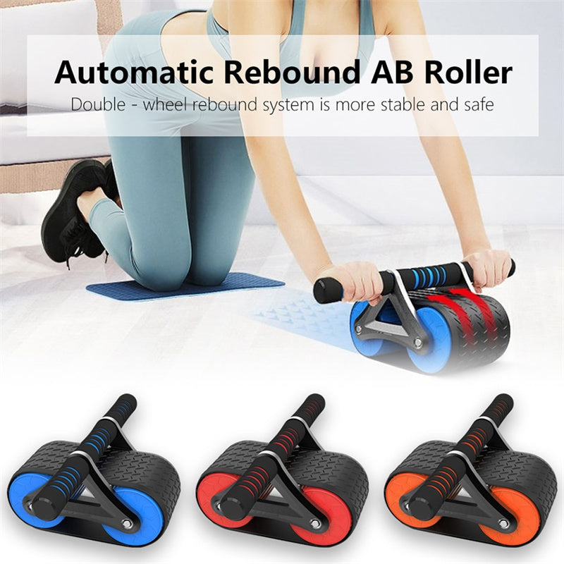 Automatic Rebound Ab Roller for Core & Waist Training