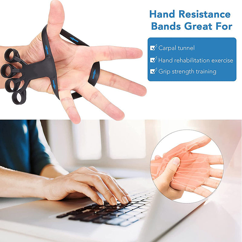 Silicone Finger Exerciser – Hand Grip & Rehab Trainer